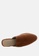 Rag & CO. brown Stacked Heel Suede Leather Mules 7EDEASHA66338EGS_6