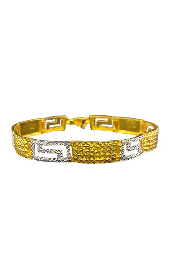 LITZ gold LITZ 916 (22K) Gold Bracelet 黄金手链 CGB0069 (12.90G) 88FFEACE885EBDGS_1