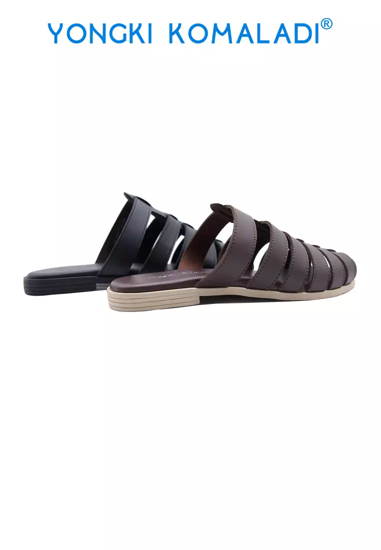 YONGKI KOMALADI AMARYLLIS SANDAL OL-AR47716-BE COKLAT TUA