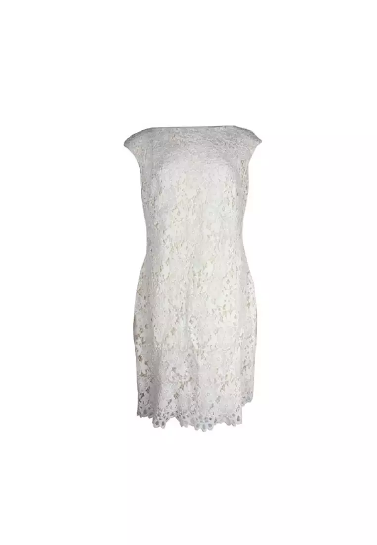 White designer hotsell dress