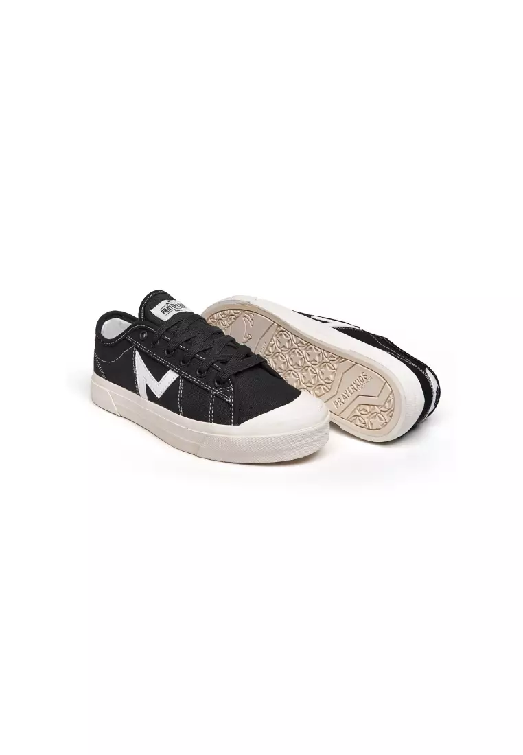 Kecot 02 Ox Black White - Sepatu Sneakers Pria Wanita - Unisex