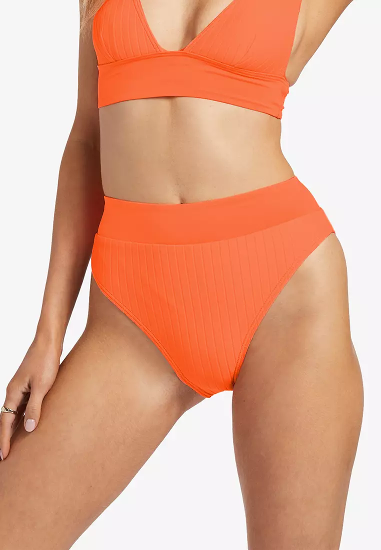 Billabong high waisted bikini bottoms hot sale