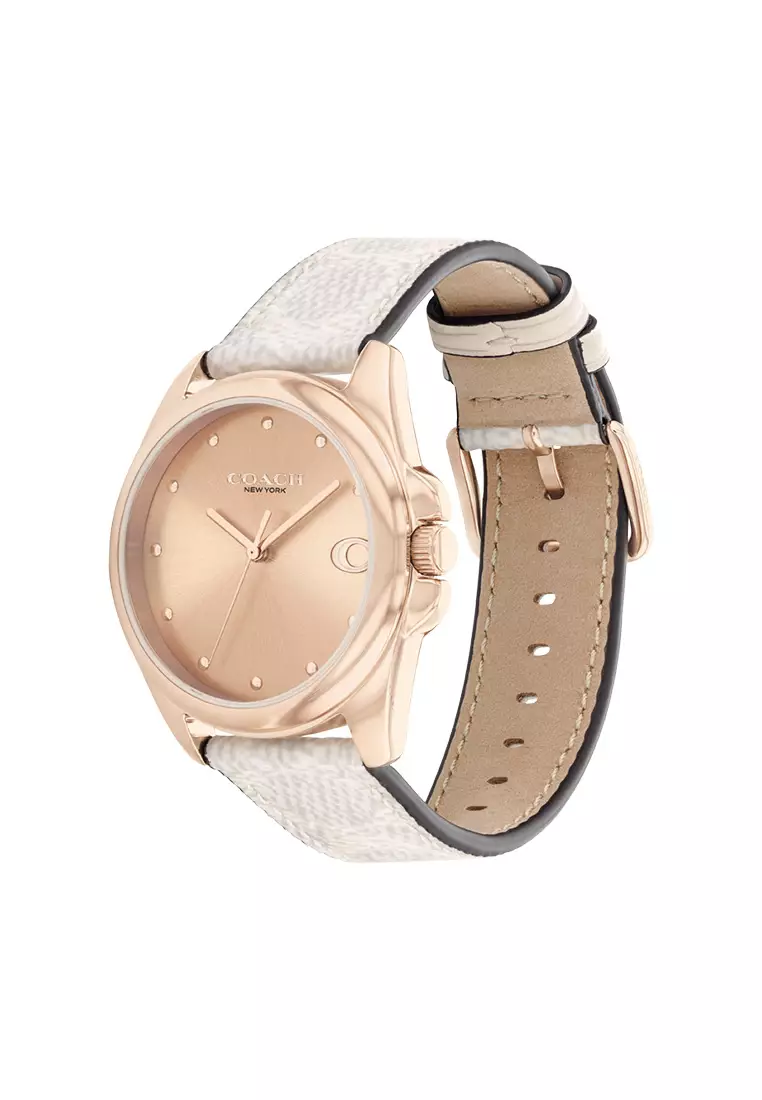 Greyson Grey Leather Analog Women's Watch CO-14504113