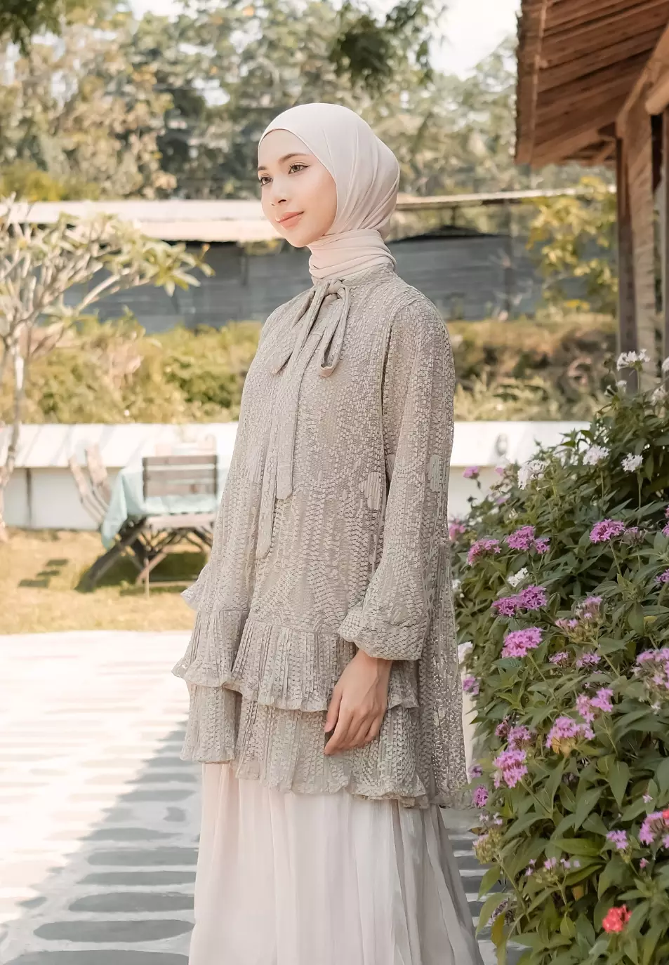 Willow Blouse - Stone