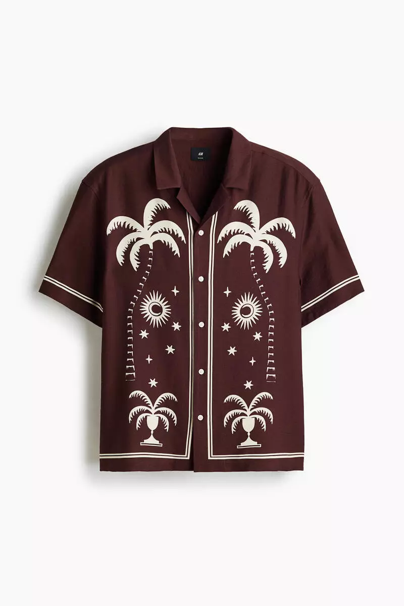 Relaxed Fit Printed resort shirt