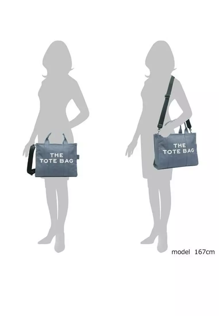 Medium The Tote Bag Blue Shadow M0016161