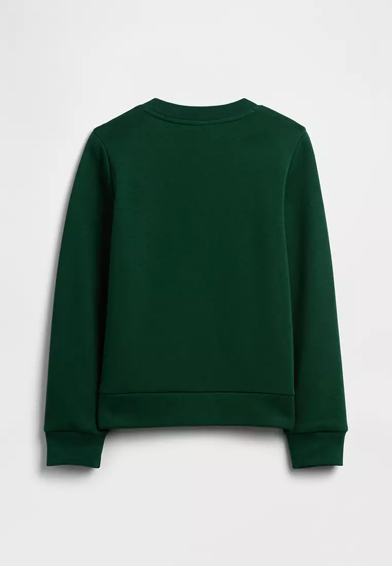 Double Crew Neck Sweatshirt