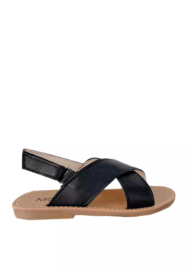 Discount on Twenty Eight Shoes  shoes - SKU: VANSA Simple Cross-Striped Sandals  VSK-S532