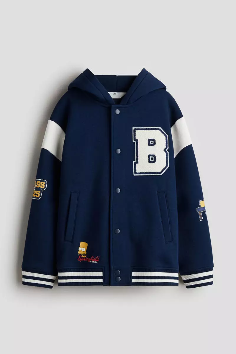 Sweatshirt baseball jacket