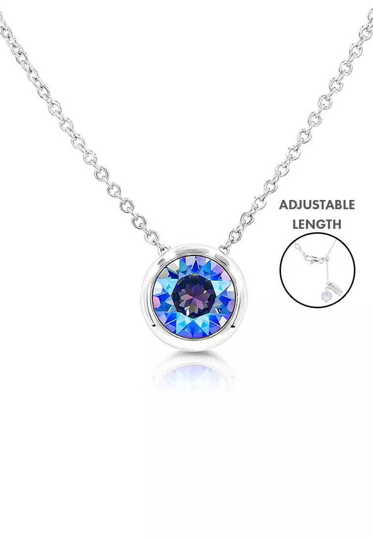 Swarovski adjustable clearance necklace