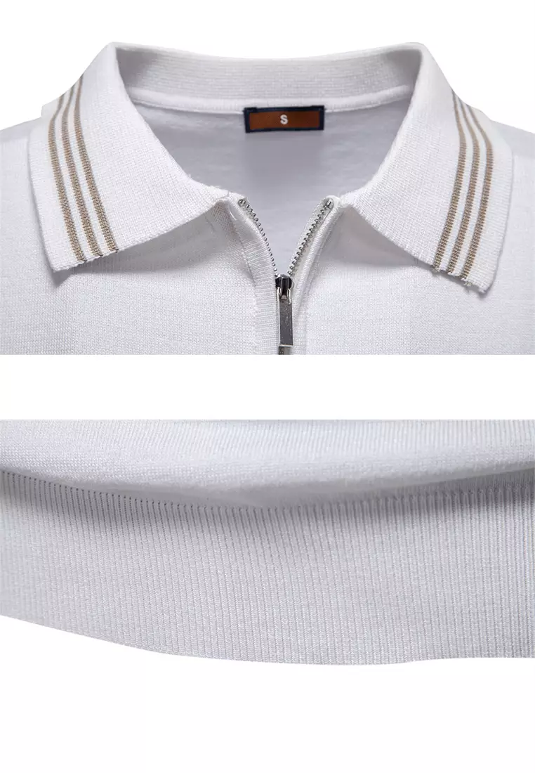 商務條紋Polo衫 AX-PSD8047