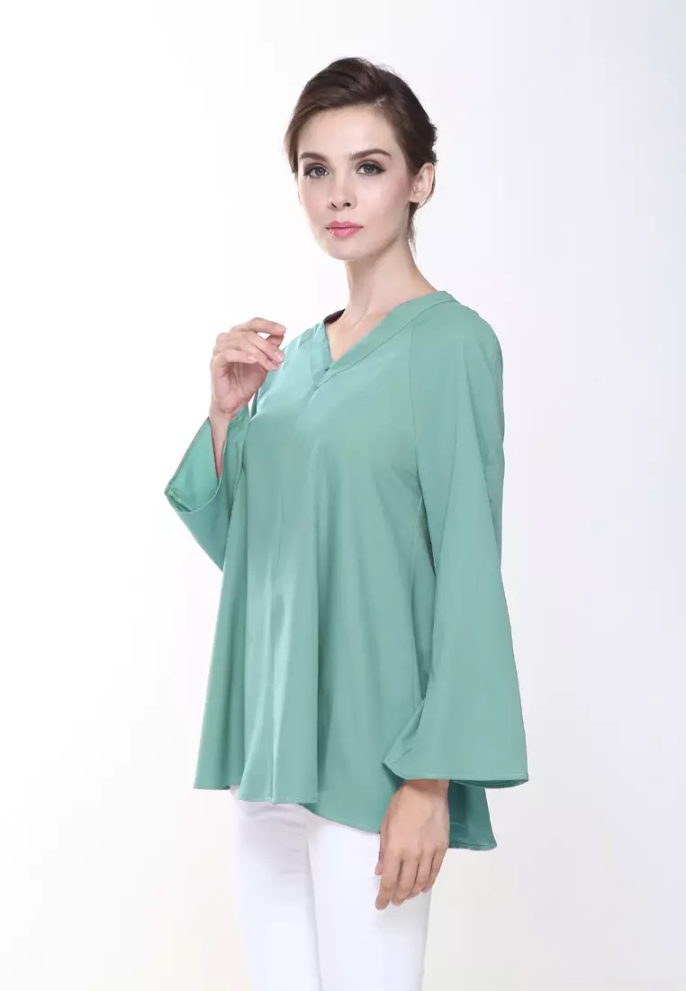 Vivi Top in Mint Green