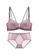 ZITIQUE pink Women's Simple Design Non-wired Seamless Front Buckle Push Up Lingerie Set (Bra And Underwear) with Multiple-ways Back Straps - Pink 9C4C2US2AC52E7GS_1