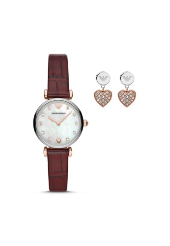 Emporio Armani Emporio Armani Watch and Earring Set AR80040 2023 | Buy Emporio  Armani Online | ZALORA Hong Kong