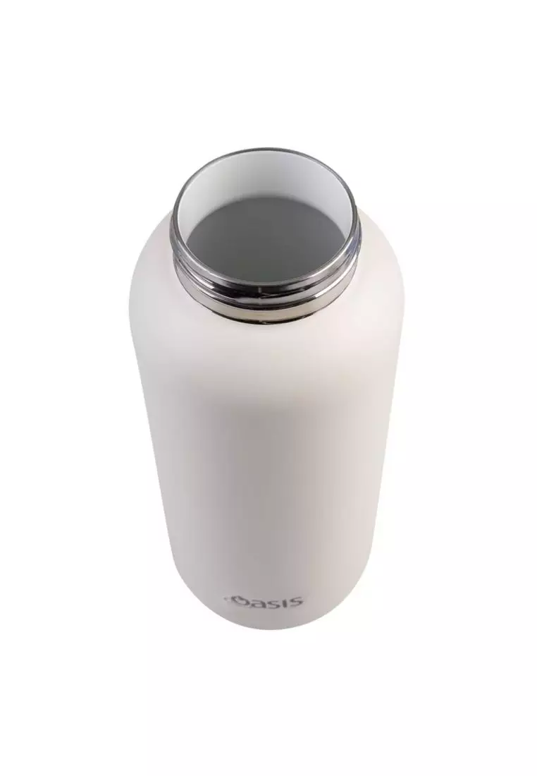 Oasis Stainless Steel Insulated Ceramic Moda Bottle 1L - Alabaster