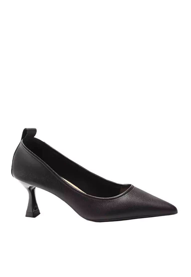Discount on Twenty Eight Shoes  shoes - SKU: VANSA 4cm Fashion Cow Leather Mid Heel Pumps VSW-H6720-2.4