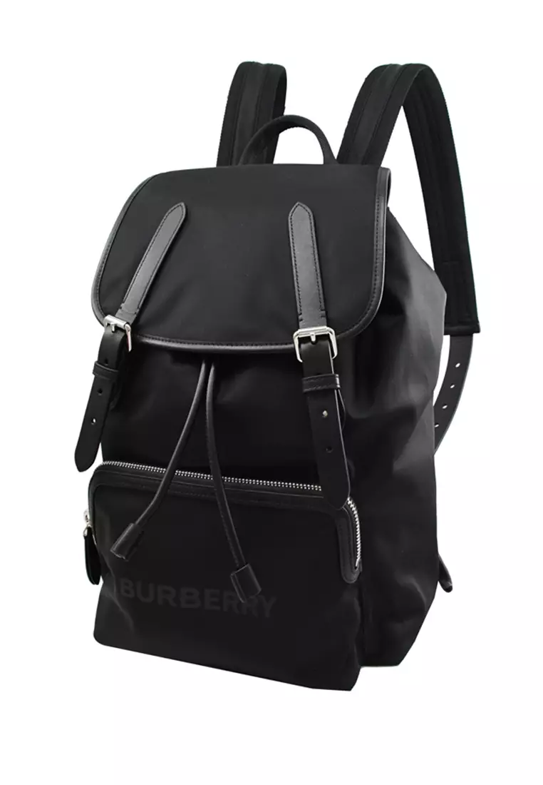 Burberry black rucksack online