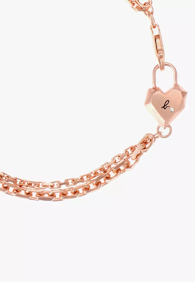 Buy agnès b. Carving of Love Bracelet Online | ZALORA Malaysia