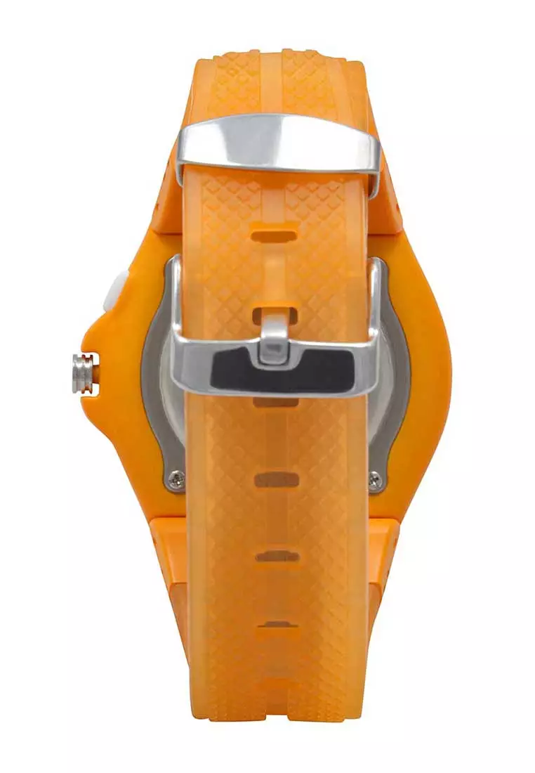 LORUS Jam Tangan Pria - Orange White - Silicon - R2355FX9
