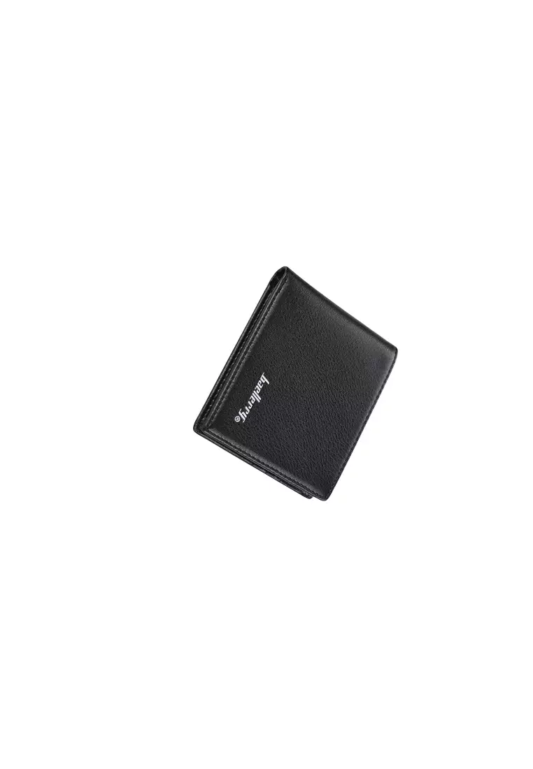 Dompet Pria Motif Polos Bahan Kulit PU Leather Premium Quality ORIGINAL