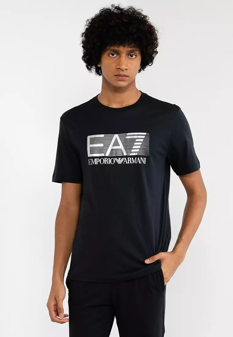 Buy EA7 Logo T-Shirt 2023 Online | ZALORA Philippines