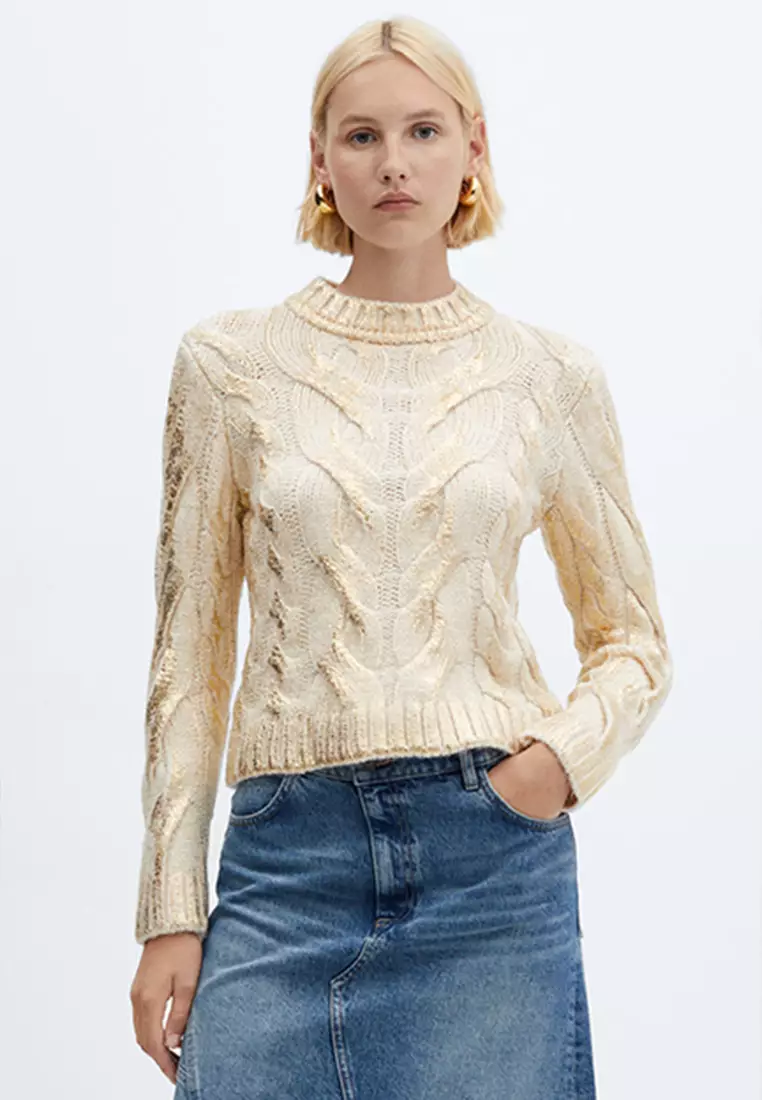 Foil knitwear sale