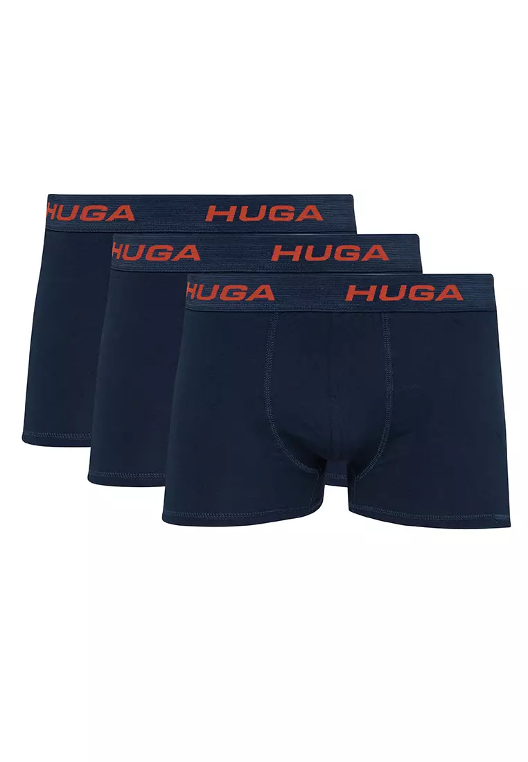 Buy Huga Mens Seamless Boxer Briefs with Microfiber Anti Bacterial Quick  Dry Fabric Boxers 2024 Online