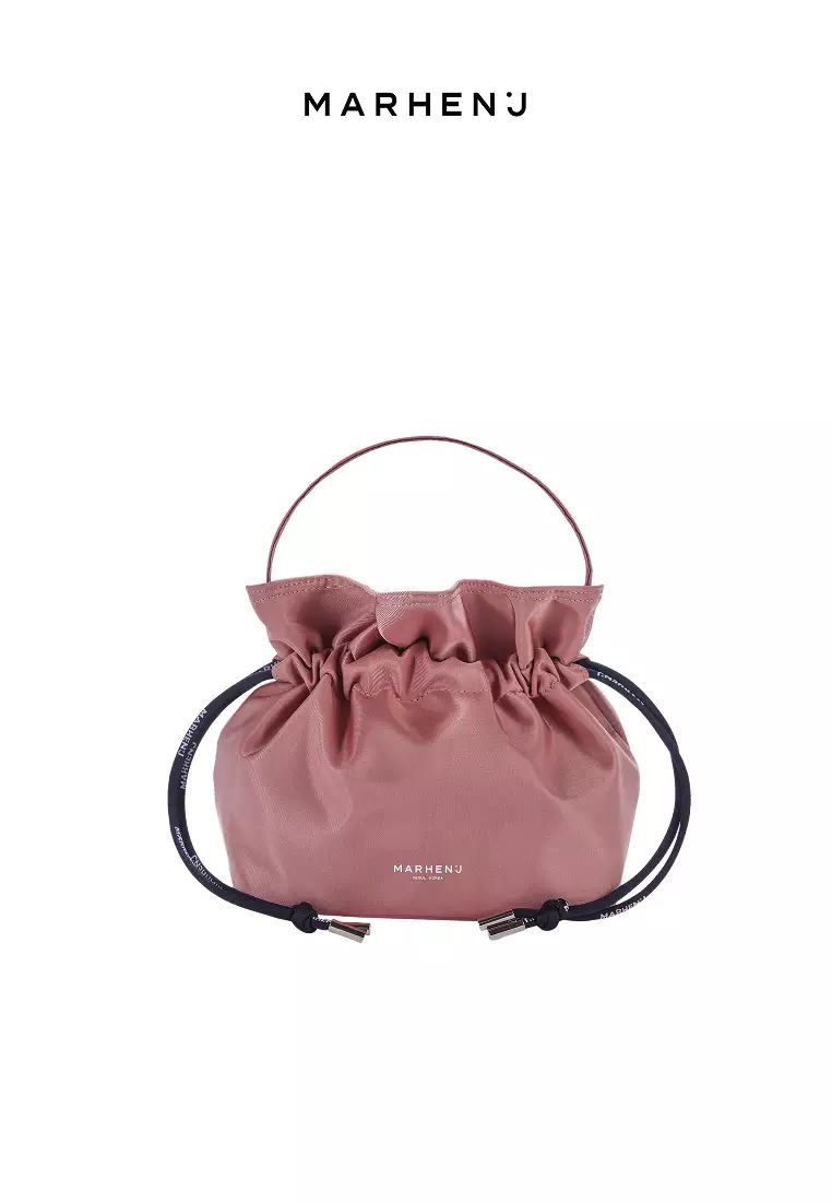 CHARRON + KONY SET Nylon Crossbody Bag Indi Pink