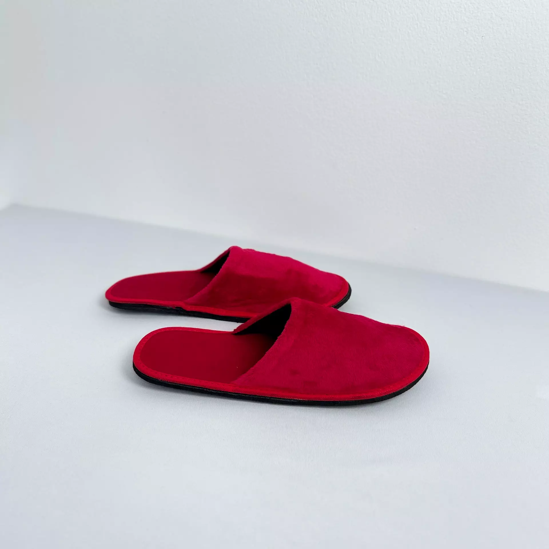 Cotton Oversized Rae MERAH Set Piyama Celana Panjang Polos FREE SLIP ON