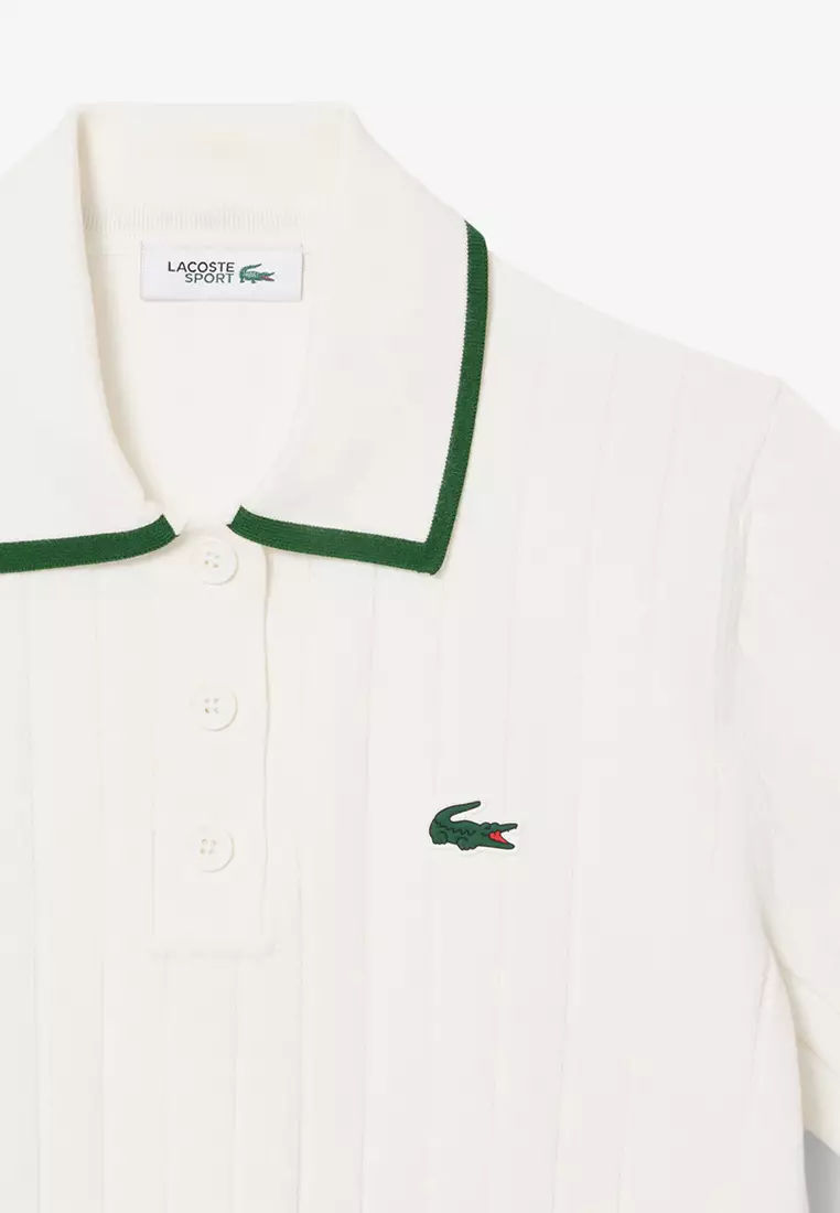 Short Sleeved Polo Collar Golf Sweater