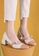 Twenty Eight Shoes beige VANSA Colorblock Square Toe  Mid Heel Pumps  VSW-H907617 15FCFSH8185FA1GS_5