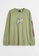 H&M green and multi Relaxed Fit Printed Jersey Top 0123AAA8C51DE6GS_5