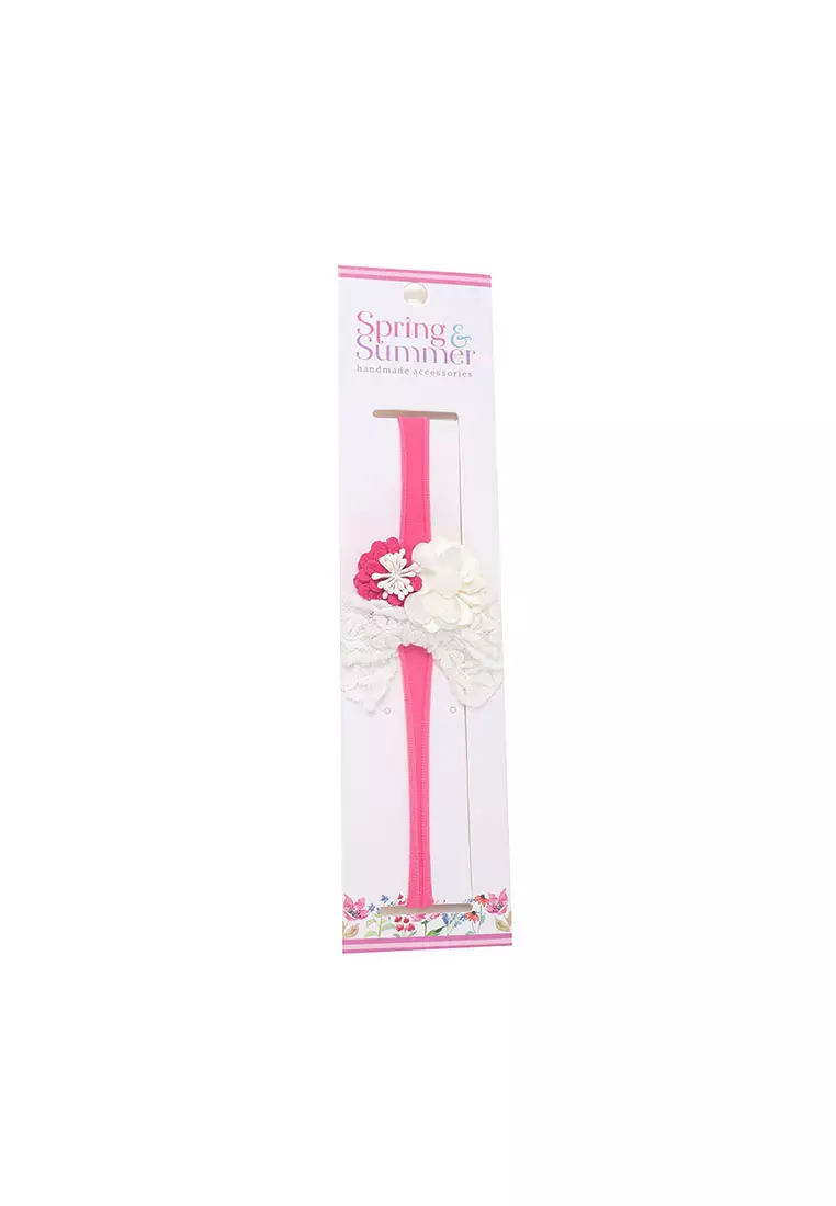 Aksesoris Rambut Anak Headband Rylee Hot Pink