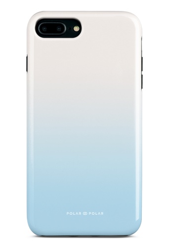 Polar Polar blue Iceberg Pastel iPhone 8 Plus/7 Plus Dual-Layer Protective Phone Case (Glossy) C1E29AC09D1D9DGS_1