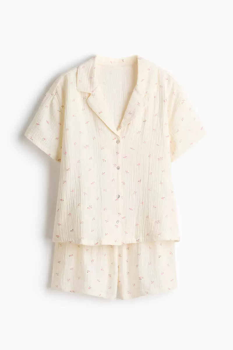 Cotton muslin pyjamas