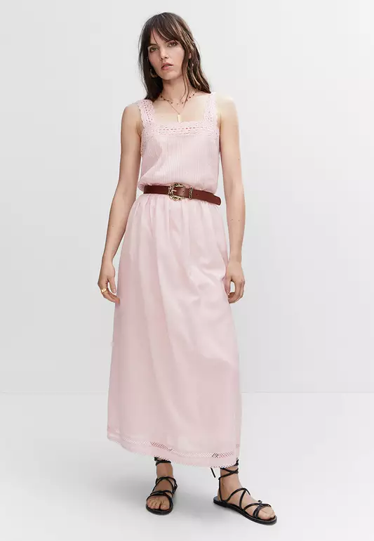 Embroidered Detail Dress