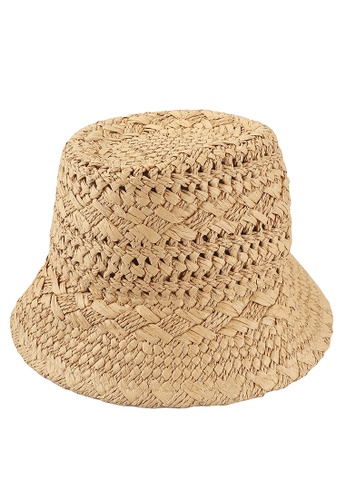 ALDO Braddan Bucket Straw Hat | ZALORA Philippines