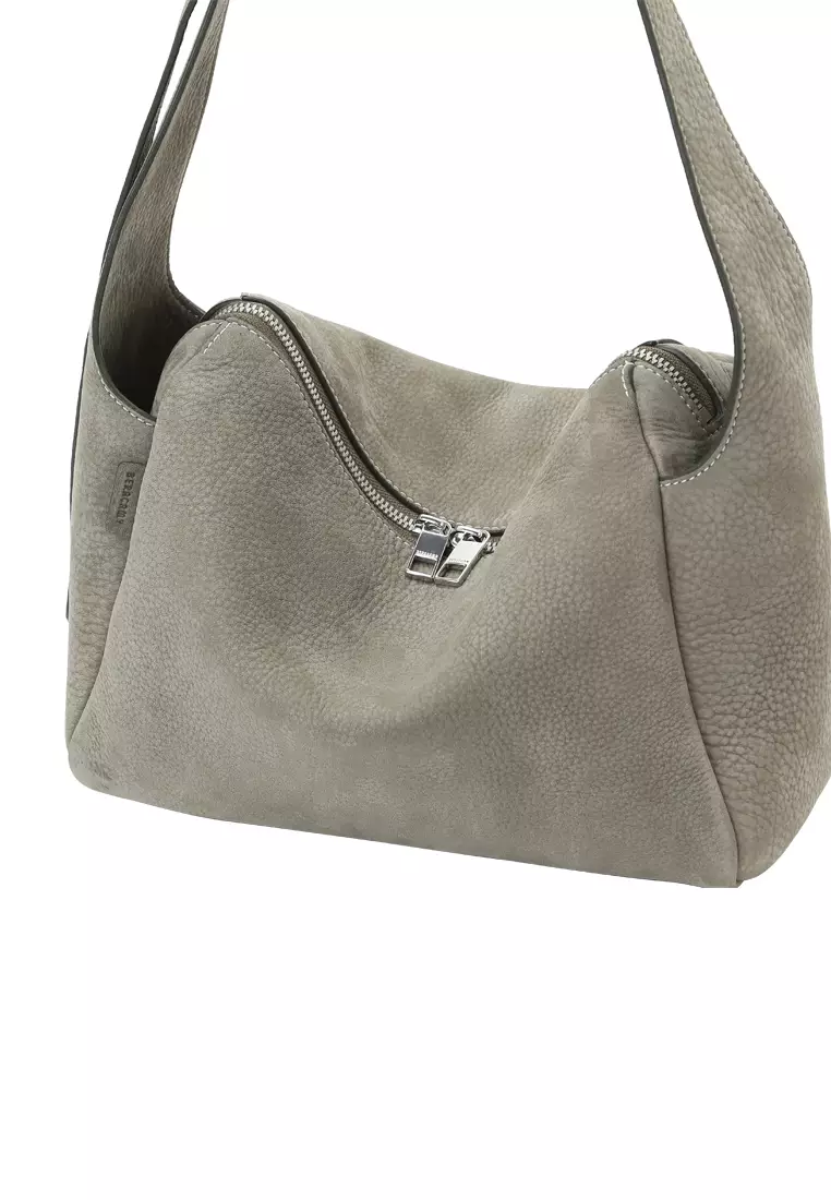 Petrichor Pockets Shoulder Bag - Soft Thyme