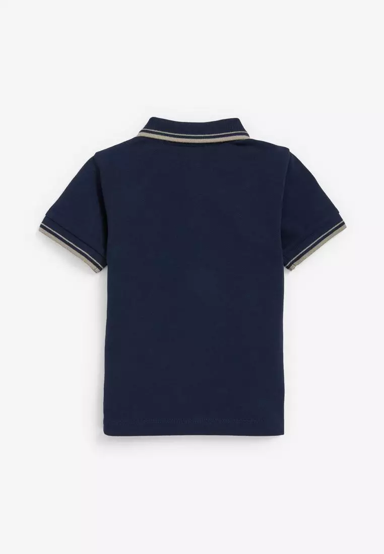 Buy NEXT Short Sleeve Plain Polo Shirt 2024 Online | ZALORA Singapore