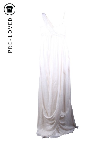 Buy Nicole Miller Pre Loved Nicole Miller Long Dress Sleeveless Drape Online Zalora Malaysia Nicole miller evening garden midi dress. zalora