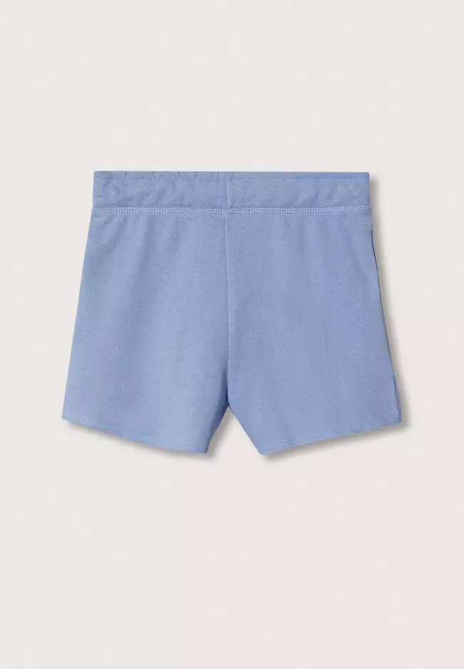Buy MANGO KIDS Cotton Drawstring Waist Shorts 2025 Online ZALORA