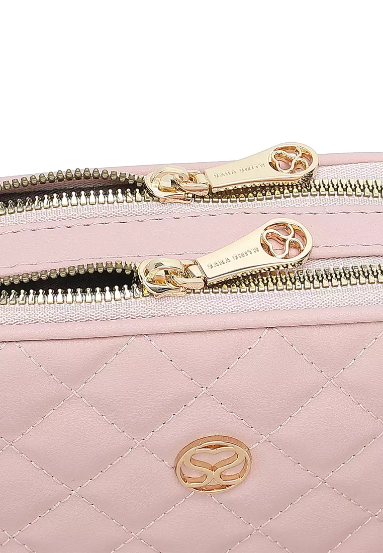 Women's Sling Bag / Crossbody Bag - Pink