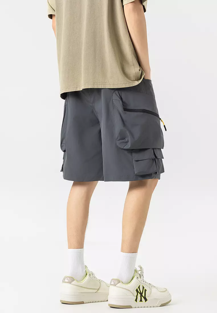 Multi-Pocket Functional Cargo Shorts GJL-B7010