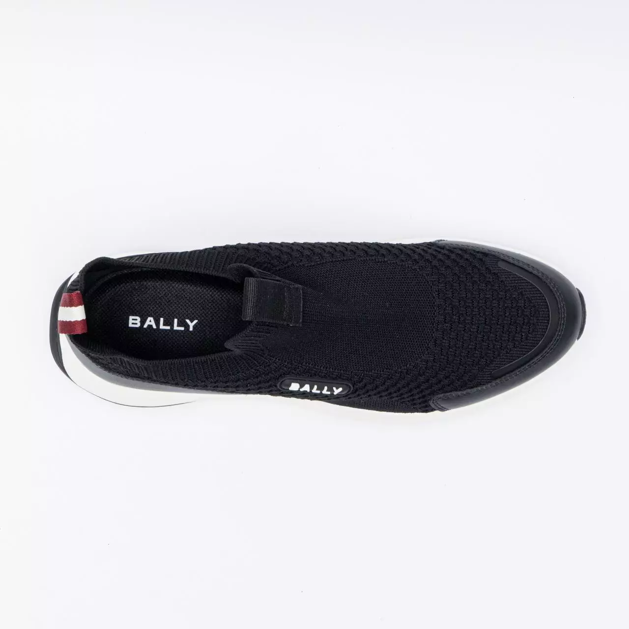 Dewan-T Synthetic Fabric Sneakers Black White