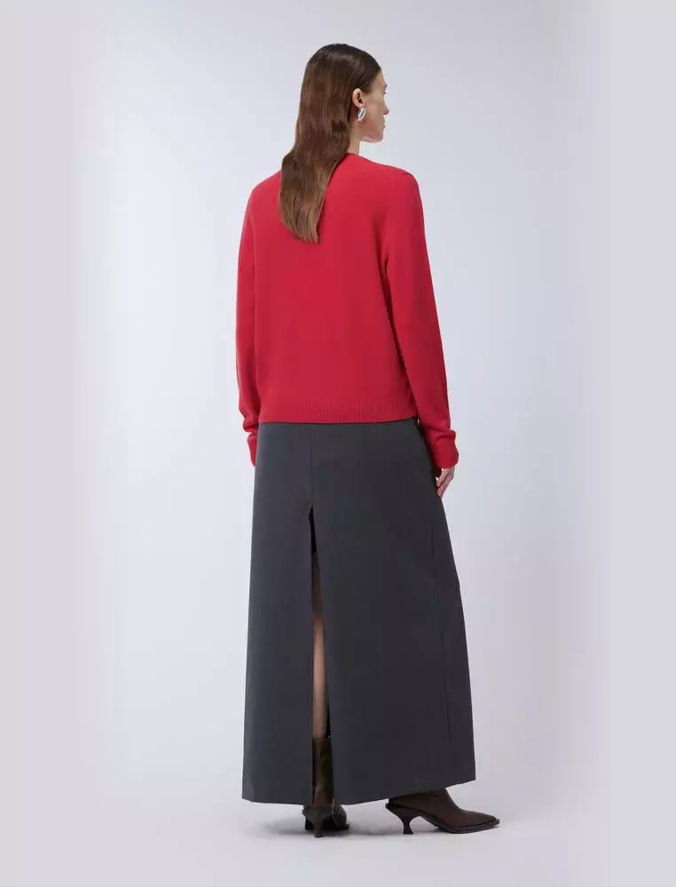 Long Sleeve Pullover Cashmere Sweater