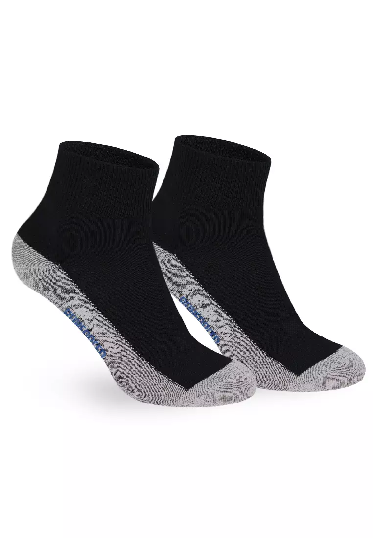 Burlington Men's Cotton Lite Thin Casual Ankle Socks 3 pairs in a pack 142B