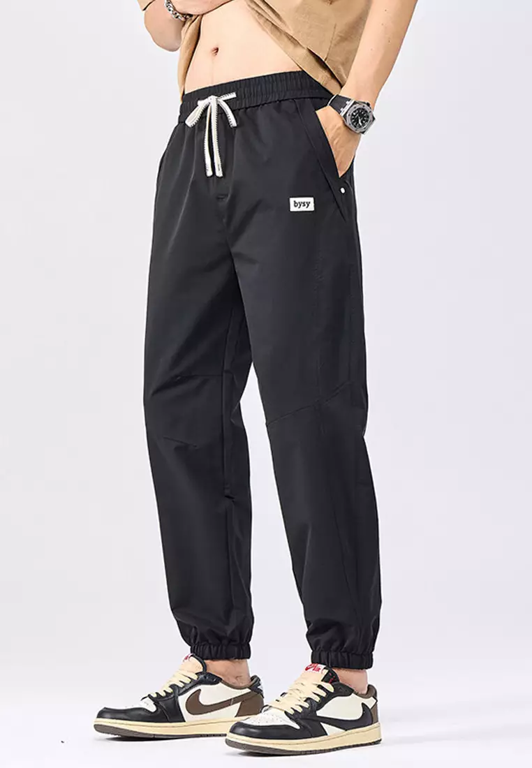 型男休閒束腳褲