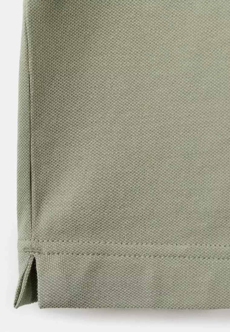 Regular-Fit Cotton Piqué Polo Shirt