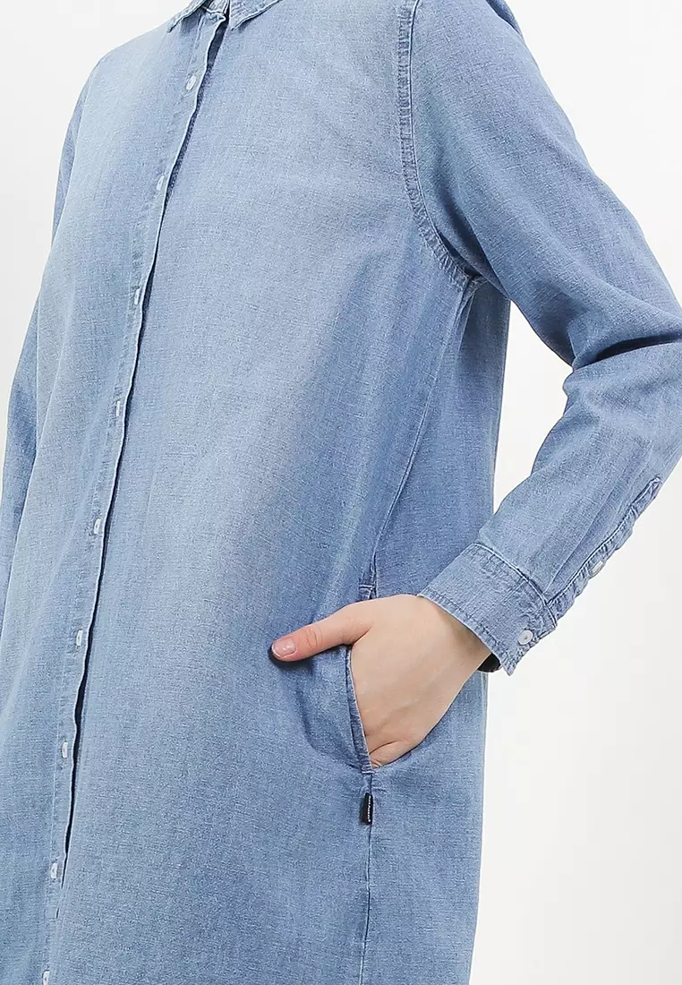 Ginevra Denim Shirt Dress