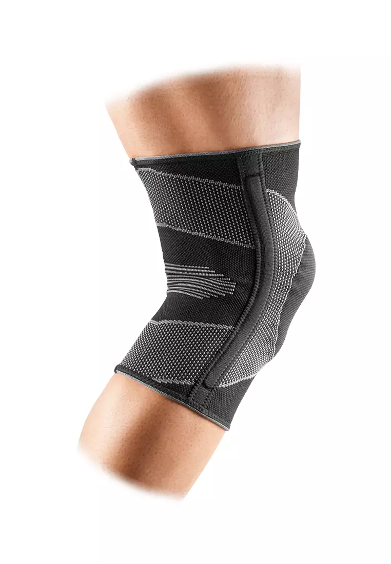 Knee Sleeve/4-Way Elastic W/ Gel Buttress And Stays